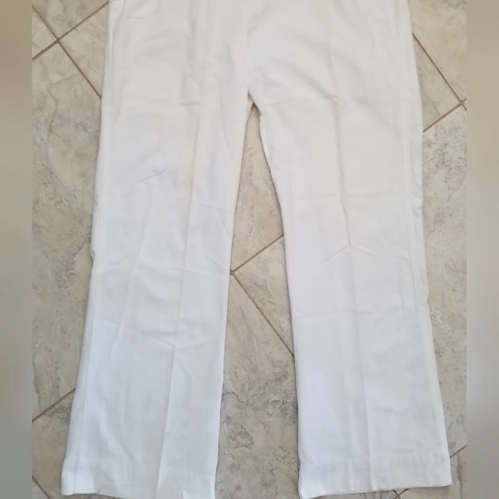 Bitten by Sarah Jessica Parker White Pants 100% Cotton - Picture 5 of 5